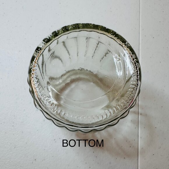 Small Glass Jar With Ceramic Lid with Fruit Handle Decoration - Picture 3 of 5